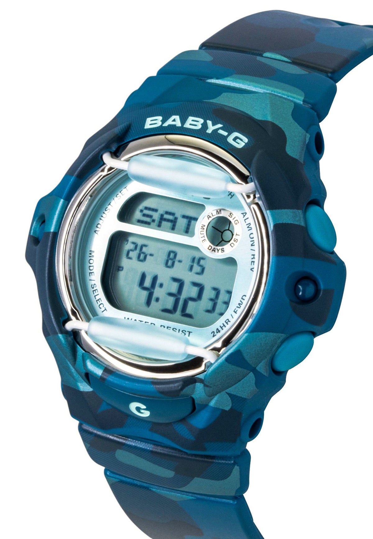 Casio Baby-G Digital Resin Strap Quartz BG-169CM-2 200M Women's Watch
