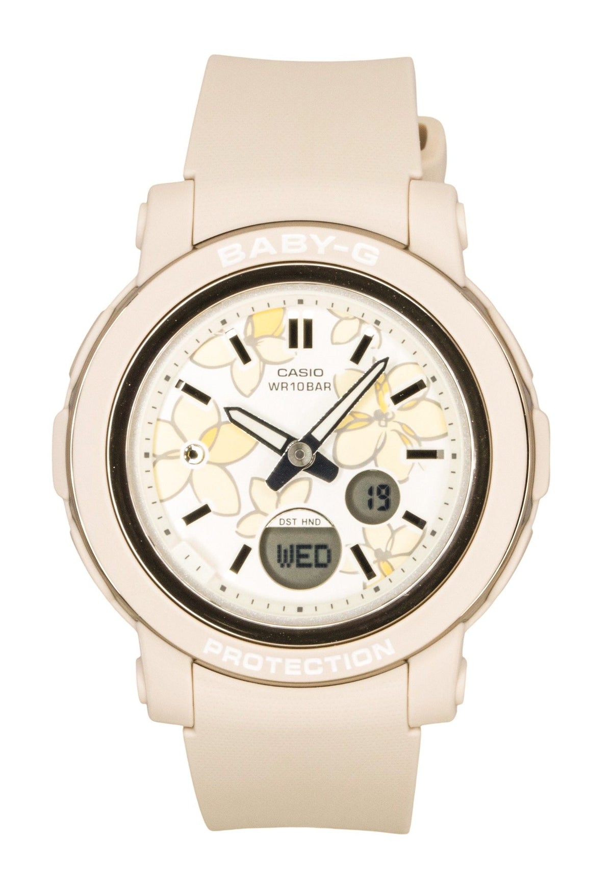 Casio Baby-G Analog Digital Resin Strap Multicolor Dial Quartz BGA-290FL-4A 100M Women's Watch