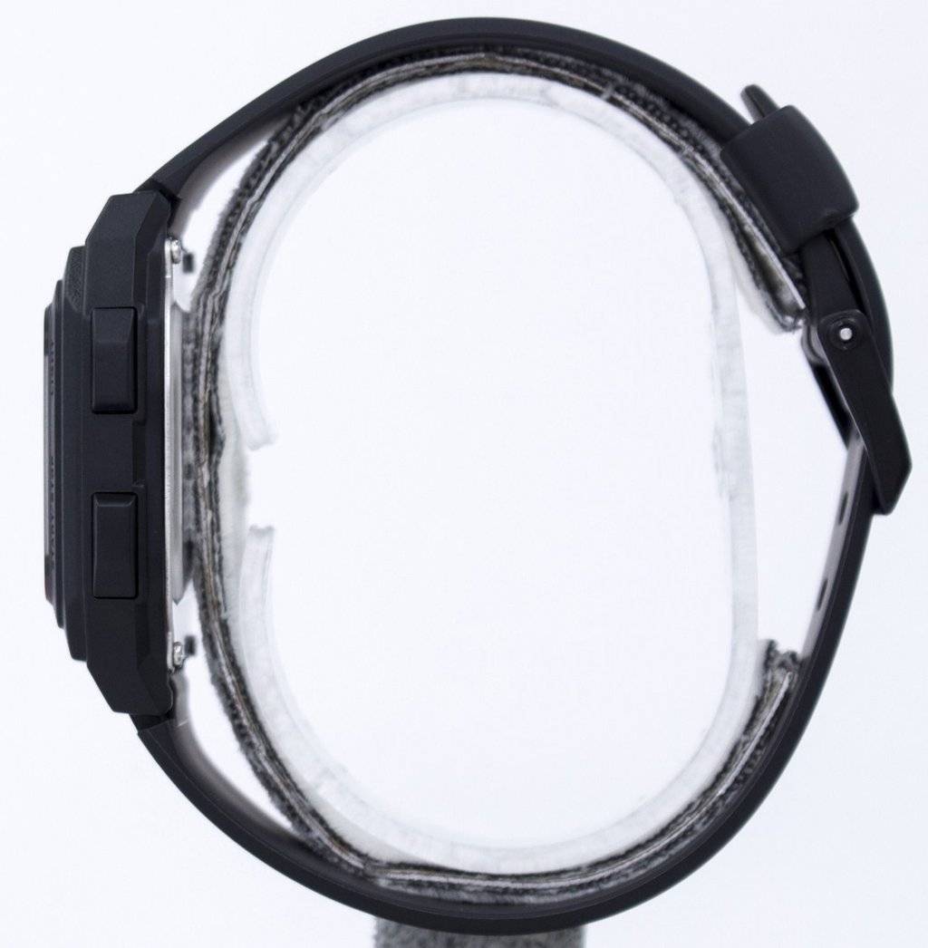 Casio Digital 5 Alarms Dual Time Illuminator F-201WA-9ADF F201WA-9ADF Men's Watch