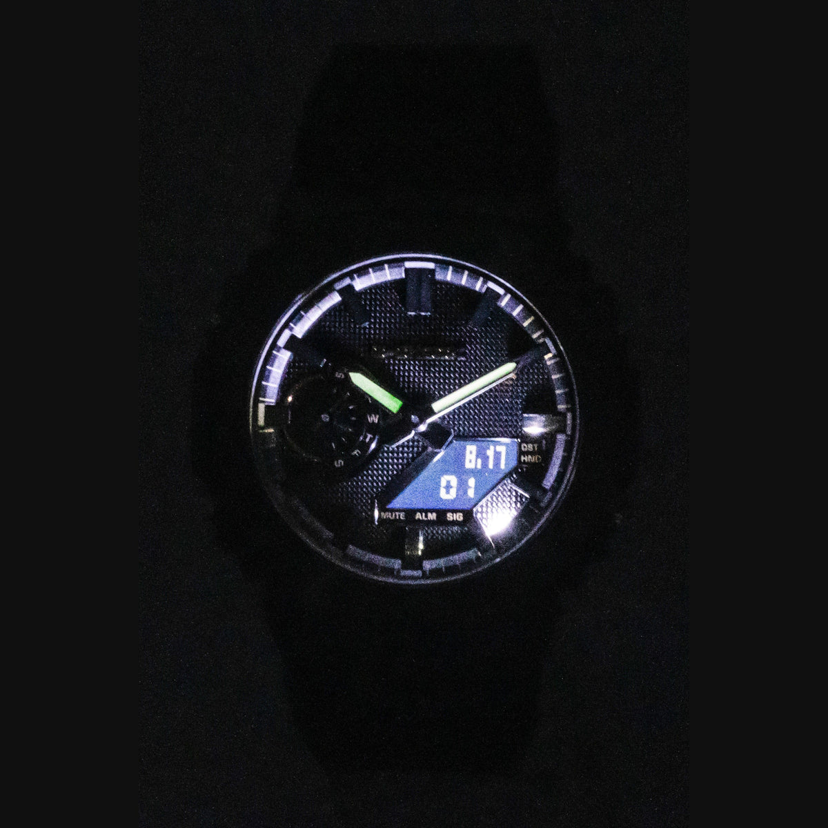 Casio G-Shock Analog Digital Bio-Based Resin Strap Black Dial Quartz GM-2100LXB-1A9 200M Men's Watch