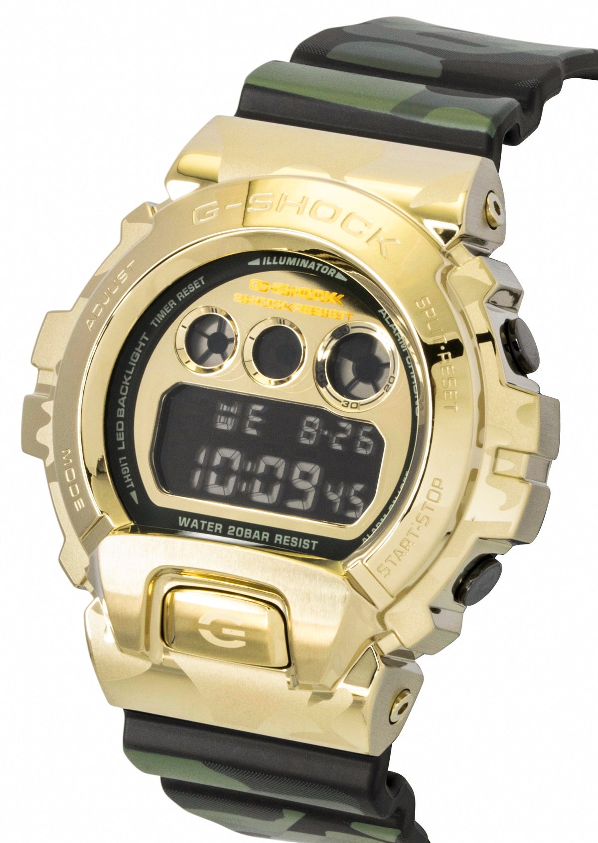 Casio G-Shock Digital Resin Strap Quartz GM-6900CMG-3 200M Men's Watch