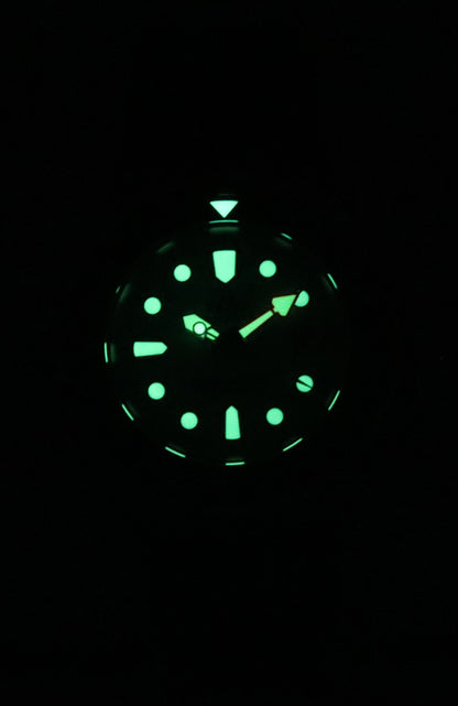 Ratio FreeDiver Version 02 Helium Safe 1000M Sapphire Quartz Mint Green Dial 1038EF102V-GRN-V02 Men's Watch