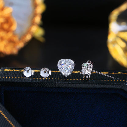 JLM Heart 2 Tier Studs
