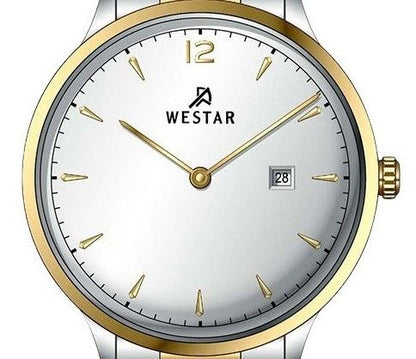 Westar Profile Stainless Steel Silver Dial Quartz 40218CBN107 Women's Watch