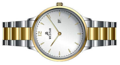 Westar Profile Stainless Steel Silver Dial Quartz 40218CBN107 Women's Watch