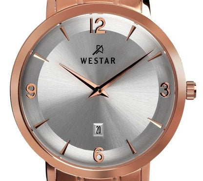 Westar Profile Stainless Steel Silver Dial Quartz 50220PPN607 Men's Watch