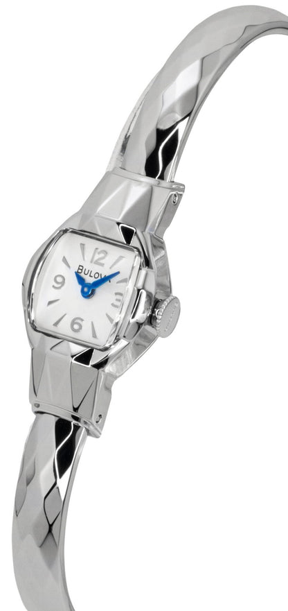 Bulova American Girl Limited Edition Stainless Steel White Dial Quartz 96L333 Women's Watch