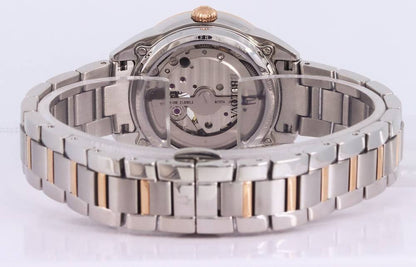 Bulova Classic White Open Heart Dial Automatic 98P170 Women's Watch