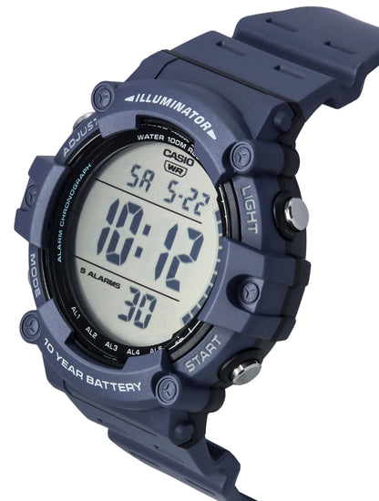 Casio Standard Digital Blue Resin Strap Quartz AE-1500WH-2A 100M Men's Watch