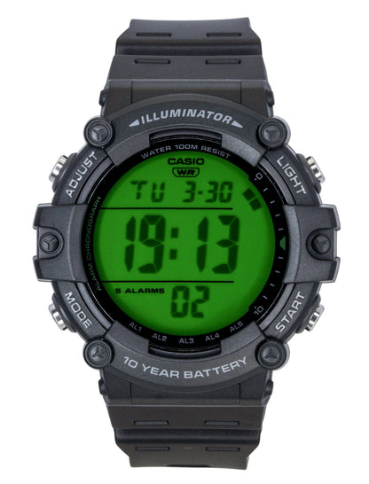 Casio Multifunctional Digital Resin Strap Quartz AE-1500WHC-1AV 100M Men's Watch