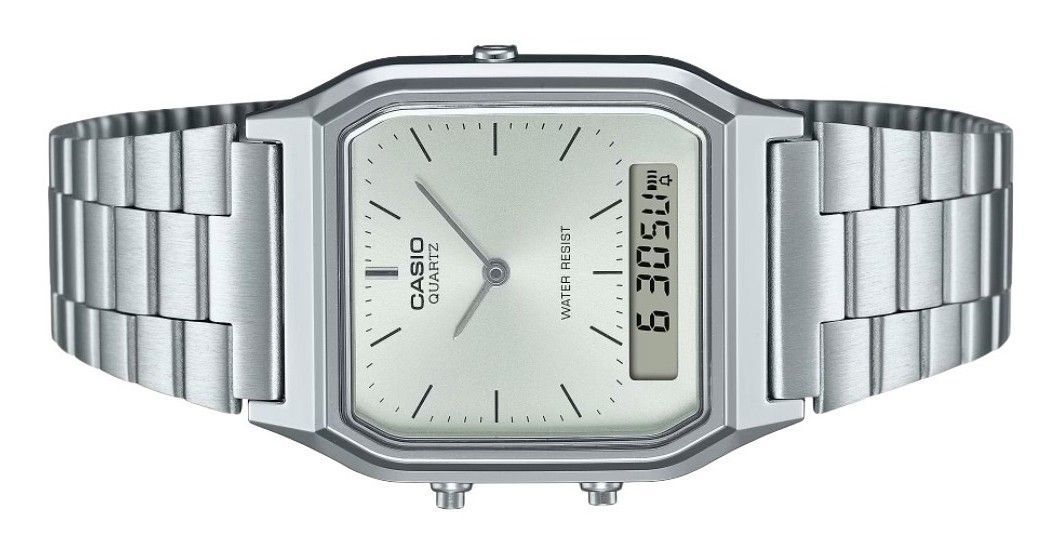 Casio Vintage Analog Digital Quartz AQ-230A-7A Unisex Watch