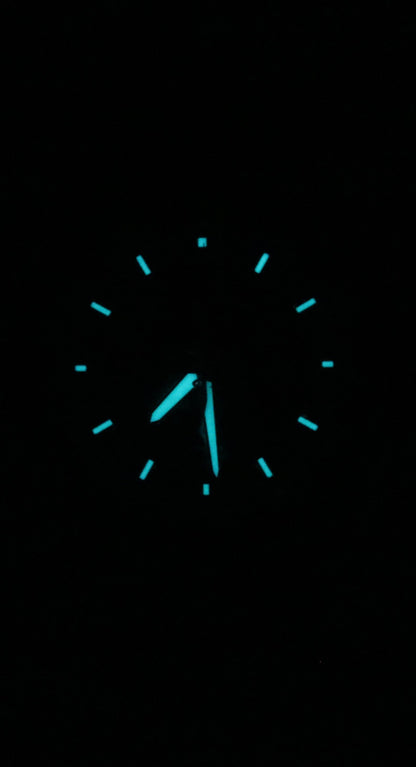 Citizen Eco-Drive Radio Controlled GMT Chronograph Super Titanium Blue Dial AT8238-84L 100M Men's Watch