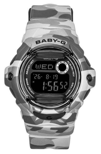 Casio Baby-G Digital Resin Strap Quartz BG-169CMB-8 200M Women's Watch