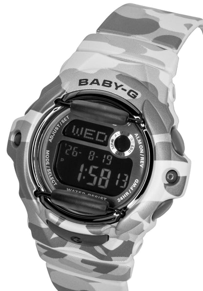 Casio Baby-G Digital Resin Strap Quartz BG-169CMB-8 200M Women's Watch