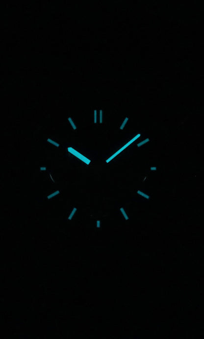 Citizen Zenshin Chronograph Super Titanium Blue Dial Eco-Drive CA4610-85L 100M Men's Watch