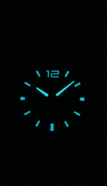 Citizen Eco-Drive Chronograph Stainless Steel Green Dial CA4640-50X 100M Men's Watch