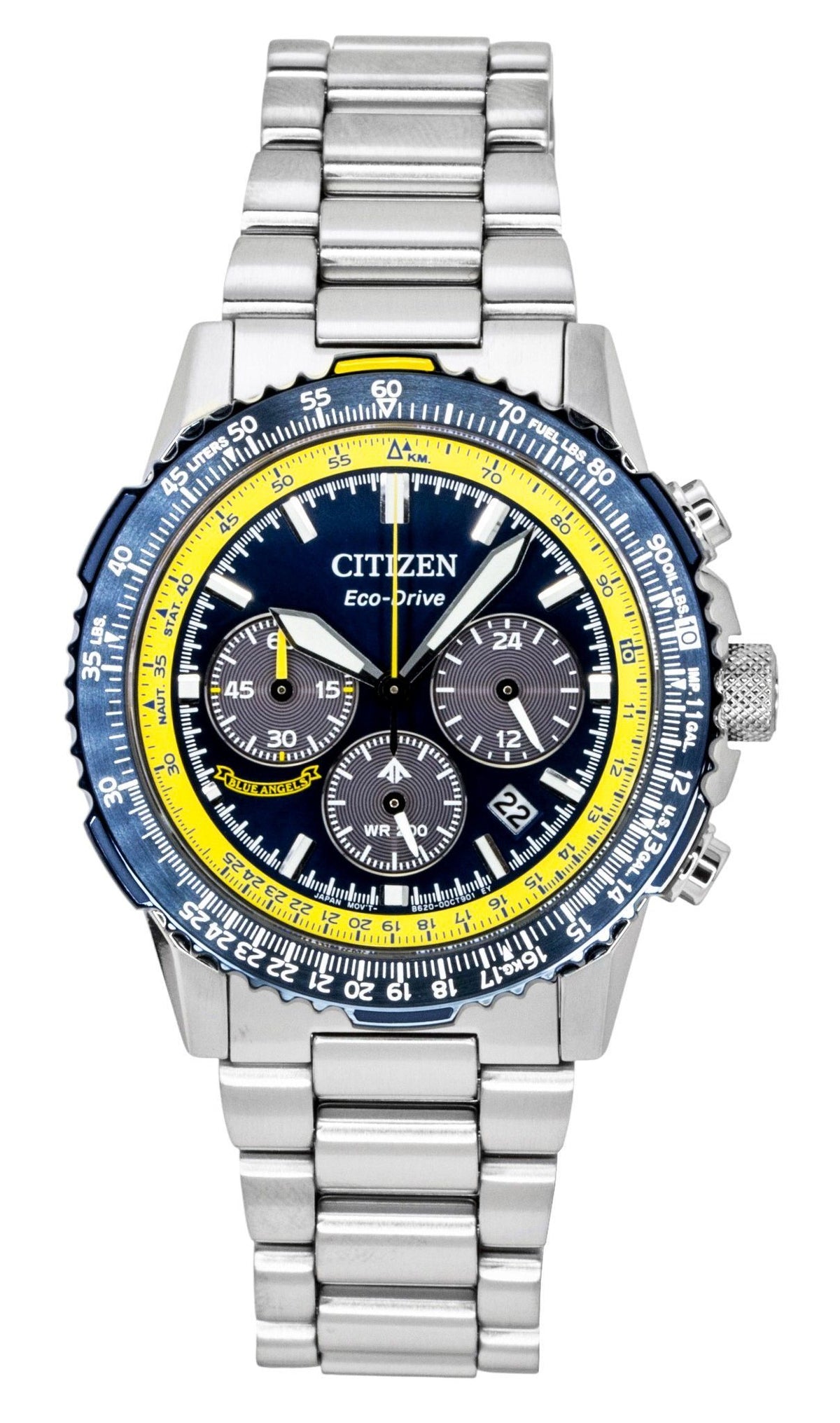 Citizen Promaster Navihawk Special Edition Chronograph Blue Dial Eco-Drive Diver's CA4667-53L 200M Men's Watch