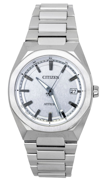Citizen Attesa ACT Line Super Titanium Silver Dial Eco-Drive CB3040-56H 100M Men's Watch
