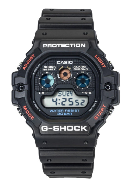 Casio G-Shock Digital Resin Strap Quartz DW-5900U-1 200M Men's Watch