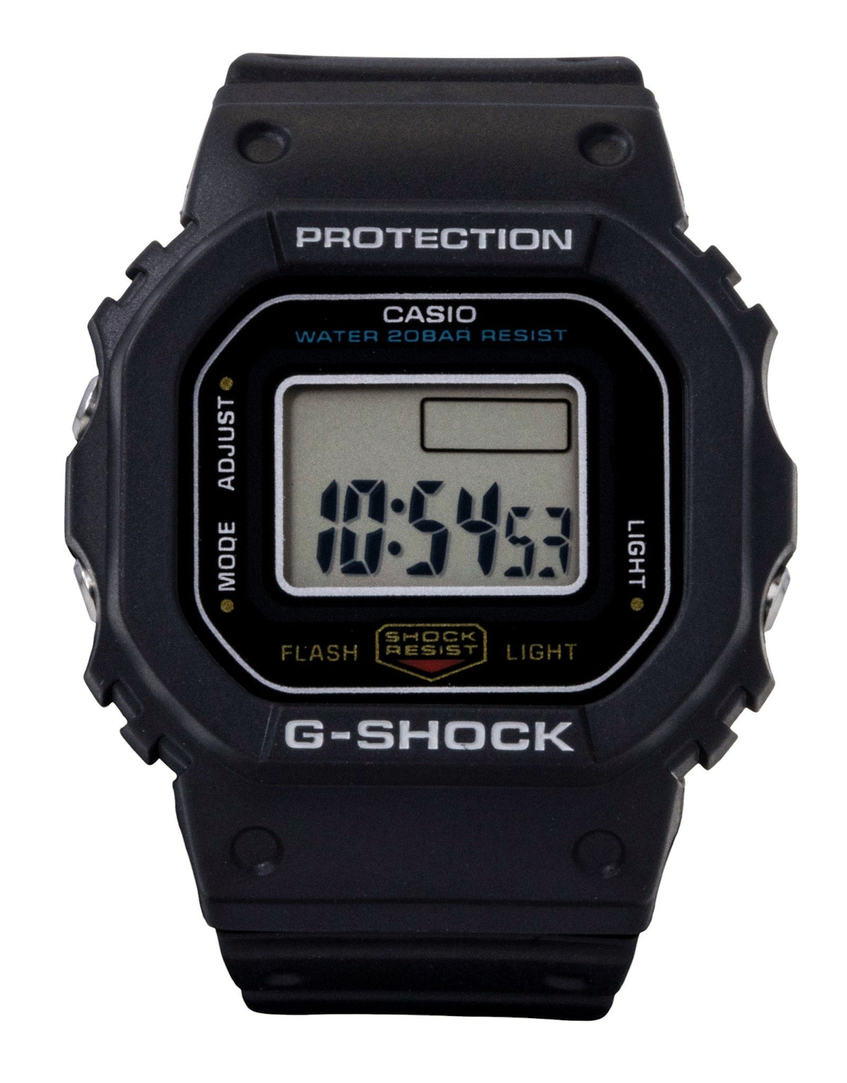 Casio G-Shock Nano Digital Black Bio-Based Resin Strap Quartz DWN-5600-1 200M Unisex Watch