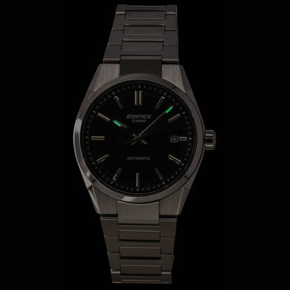 Casio Edifice Analog Blue Dial Stainless Steel Automatic EFK-110D-2A 100M Men's Watch