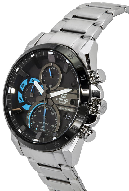 Casio Edifice Chronograph Analog Solar Powered EQS-940DB-1B EQS940DB-1B 100M Men's Watch