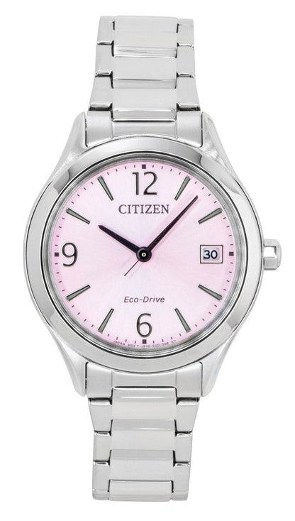 Citizen Eco-Drive Stainless Steel Pink Dial FE6121-67X Women's Watch
