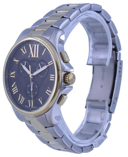 Fossil Monty Chronograph Two Tone Stainless Steel Quartz FS5636 Men's Watch