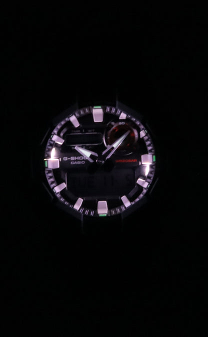 Casio G-Shock Analog Digital Bio-Based Resin Strap Black Dial Quartz GA-010-2A 200M Men's Watch