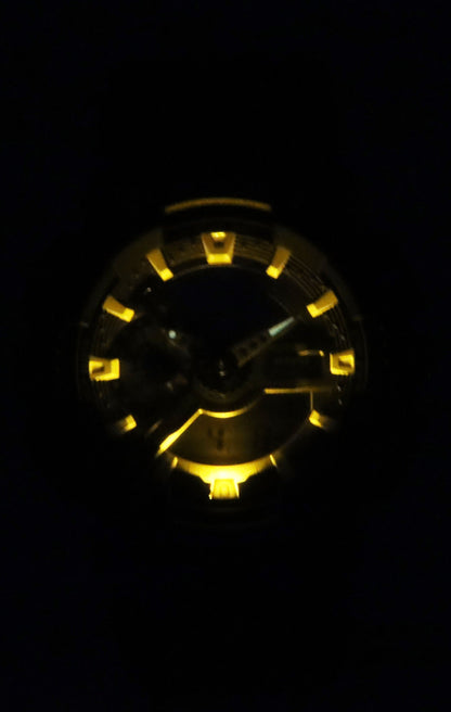 Casio G-Shock Analog Digital Bio-Based Resin Black Dial Quartz GA-110RL-1A 200M Men's Watch
