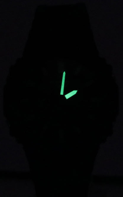 Casio G-Shock Analog Digital Resin Strap Black Dial Quartz GA-2100RC-1A 200M Men's Watch