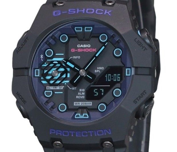 Casio G-Shock Cyberspace Analog Digital Smartphone Link Bluetooth Black Dial Quartz GA-B001CBR-1A 200M Men's Watch
