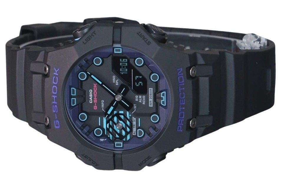 Casio G-Shock Cyberspace Analog Digital Smartphone Link Bluetooth Black Dial Quartz GA-B001CBR-1A 200M Men's Watch