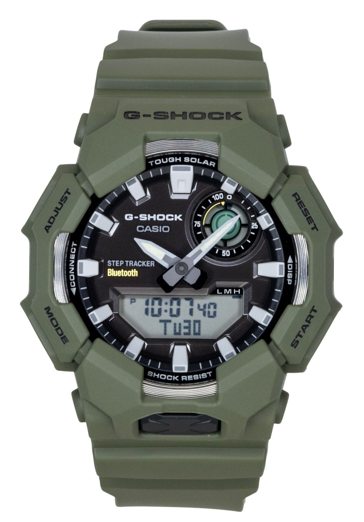 Casio G-Shock Analog Digital Smartphone Link Bio-Based Resin Black Dial Solar GA-B010-3A 200M Men's Watch