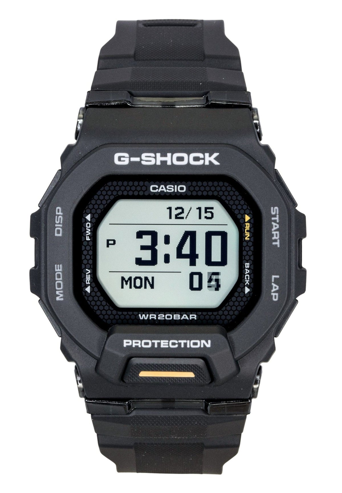 Casio G-Shock G-Squad Digital Smartphone Link Black Resin Strap Quartz GBD-200-1A1 200M Men's Watch