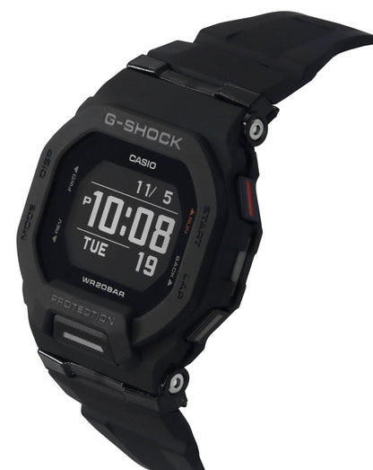 Casio G-Shock G-Squad Digital Smartphone Link Black Resin Strap Quartz GBD-200-1 200M Men's Watch