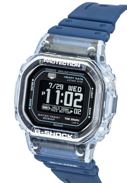 Casio G-Shock G-Lide Smartphone Link Digital Bio-Based Resin Strap Solar GBX-H5600-2 200M Men's Watch