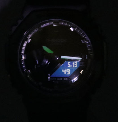 Casio G-Shock Metal Clad Analog Digital Quartz GM-2100BB-1A GM2100BB-1 200M Men's Watch