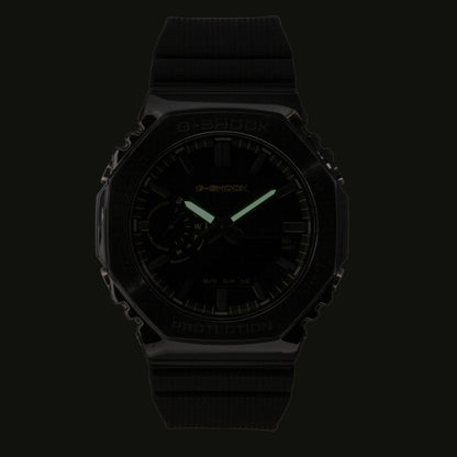Casio G-Shock Analog Digital Bio-Based Resin Strap Black Dial Quartz GM-2100LXB-1A9 200M Men's Watch