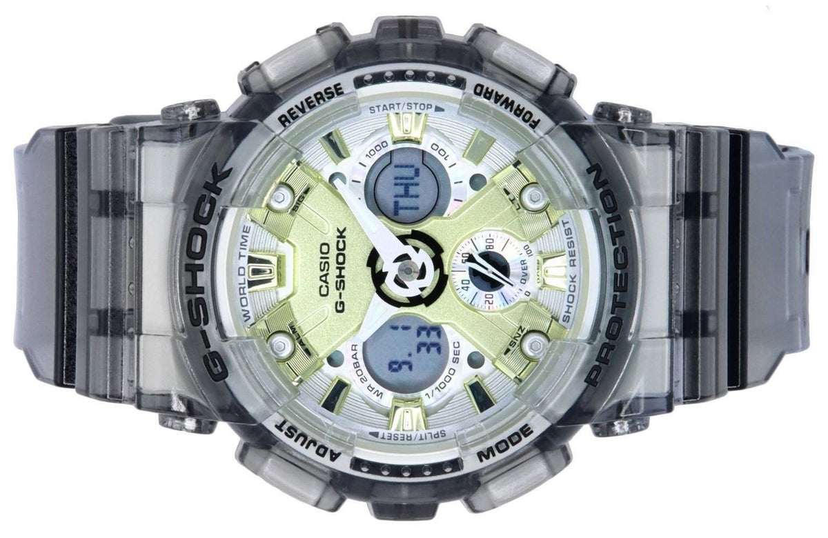 Casio G-Shock GMA Analog Digital Quartz GMA-S120GS-8A GMAS120GS-8 200M Women's Watch