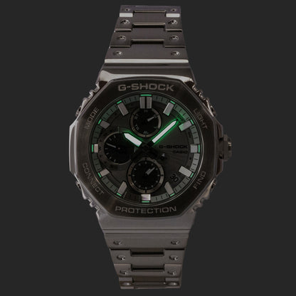 Casio G-Shock Analog Smartphone Link Silver Dial Stainless Steel Quartz GMC-B2100ADS-1A 200M Men's Watch