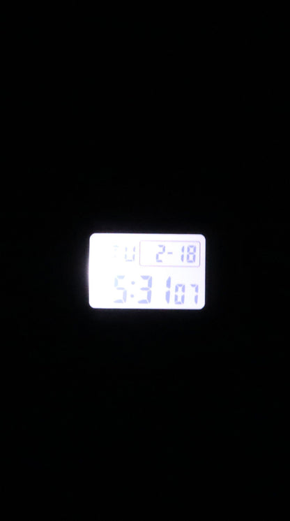 Casio G-Shock Digital Black Resin Strap Black Dial Quartz GMD-S5600BA-1 200M Women's Watch