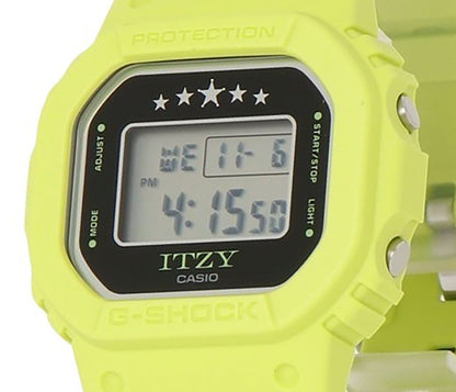 Casio G-Shock ITZY Collaboration Digital Green Bio-Based Resin Strap Quartz GMD-S5610IT-3 200M Women's Watch