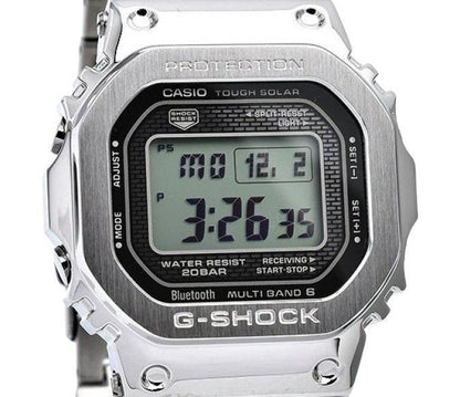 Casio G-Shock Digital Smartphone Link Full Metal Tough Solar GMW-B5000D-1 200M Men's Watch