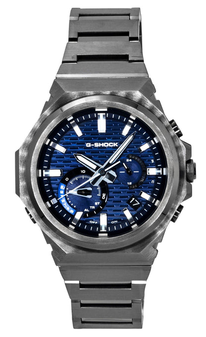 Casio G-Shock Smartphone Link Analog Stainless Steel Blue Dial Solar GST-B1000BD-2A 200M Men's Watch