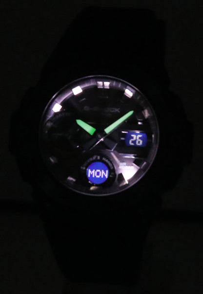 Casio G-Shock G-Steel Black Mobile Link Analog Digital Tough Solar GST-B400BB-1A 200M Men's Watch