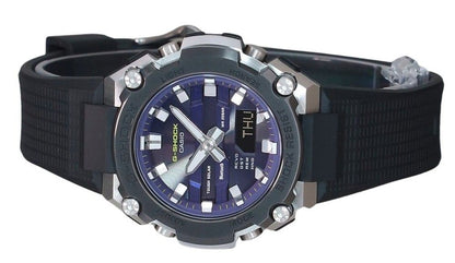 Casio G-Shock G-Steel Analog Digital Smartphone Link Bluetooth Blue Dial Solar GST-B600A-1A6 200M Men's Watch