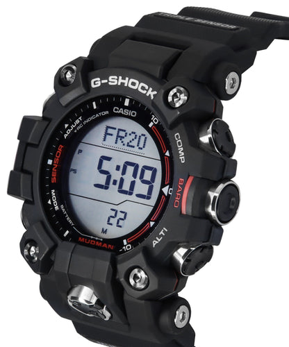 Casio G-Shock Mudman Master Of G-Land Digital Resin Strap Solar GW-9500-1 200M Men's Watch