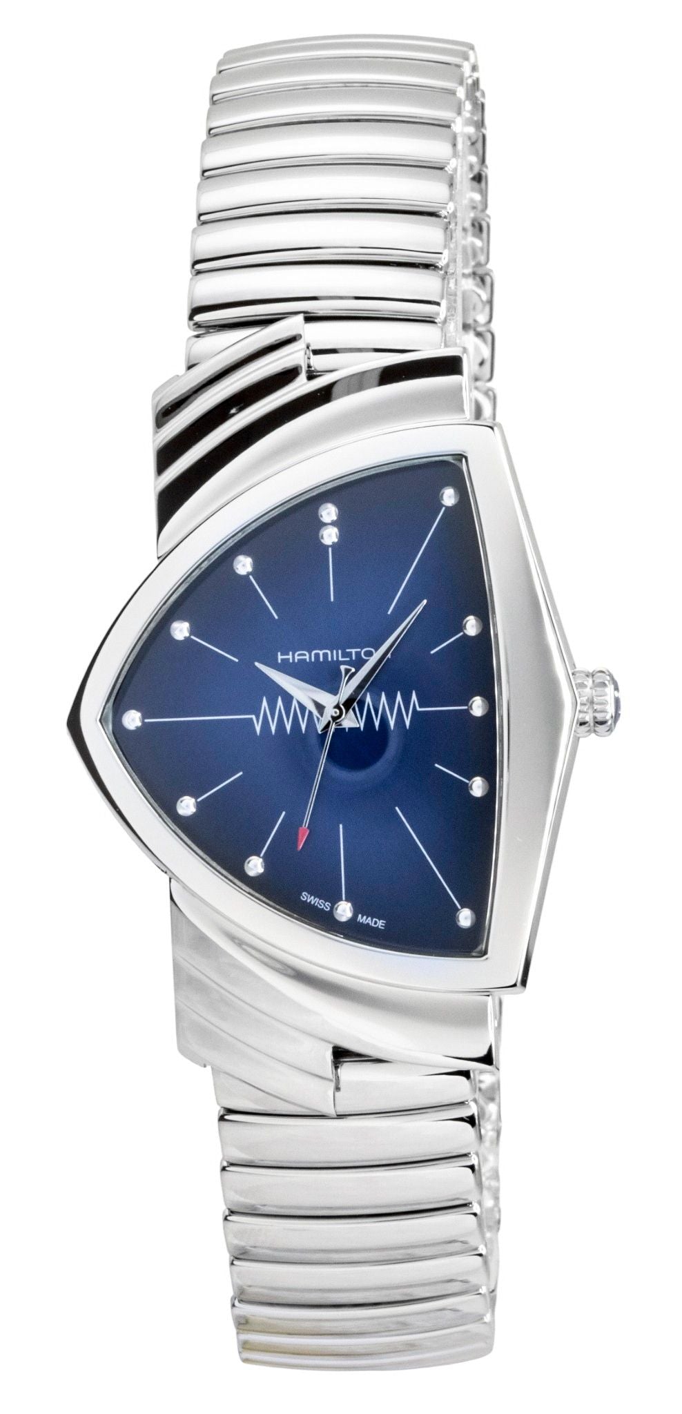 Hamilton Ventura Stainless Steel Blue Dial Quartz H24411142 Men's Watch