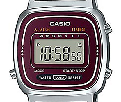 Casio Alarm Digital LA-670WA-4D LA670WA-4D Women's Watch